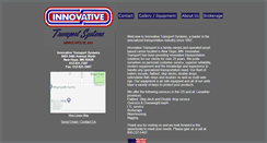 Desktop Screenshot of innovativetransport.com